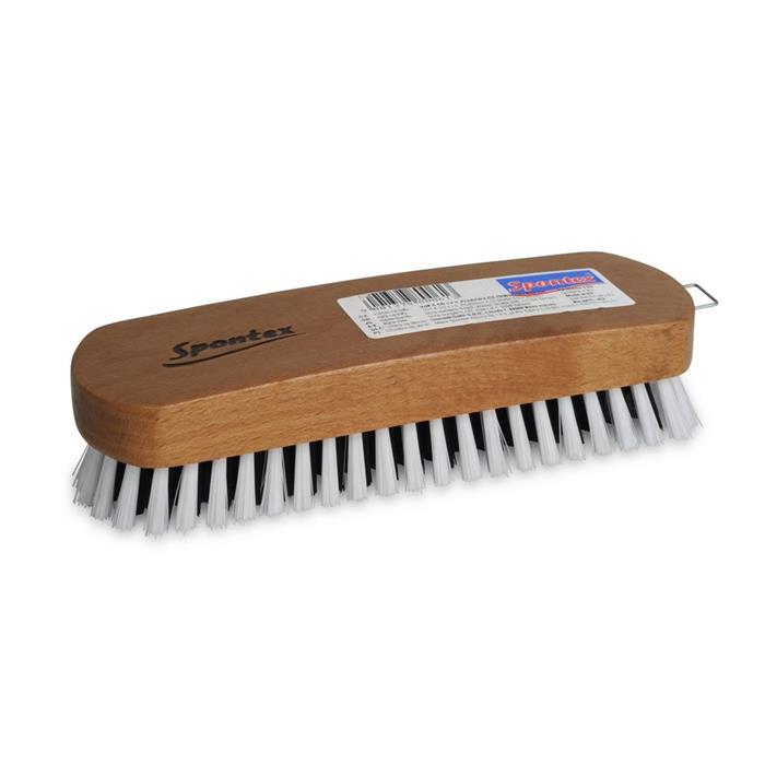 Rollers for cleaning clothes - Spontex Wooden clothes brush 97080061 - 