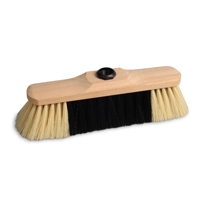 brooms - Spontex Robust Wooden Broom + Stick 66012 - 