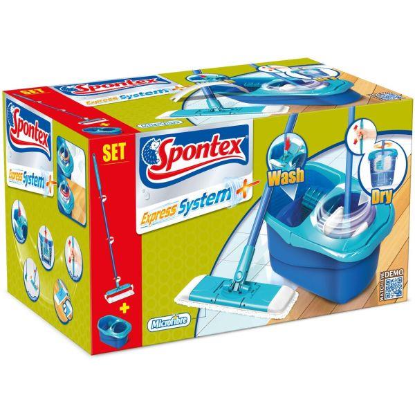 Cleaning kits - Spontex Express System + Mop + Bucket 97050335 - 