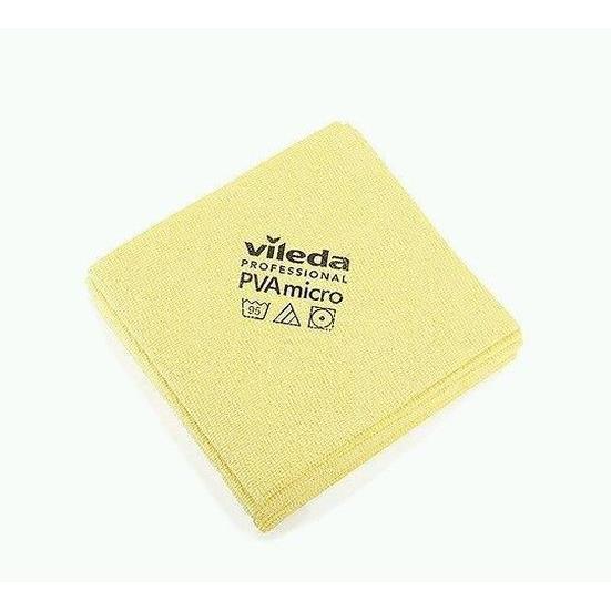 Sponges, cloths and brushes - Vileda Cloth PVA Micro Yellow 143587 Vileda Professional - 