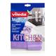 Sponges, cloths and brushes - Vileda Kitchen cloth 2in1 purple 141260 - 