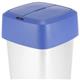 Waste sorting bins - Vileda Iris square lid closed blue 137677 Vileda Professional - 