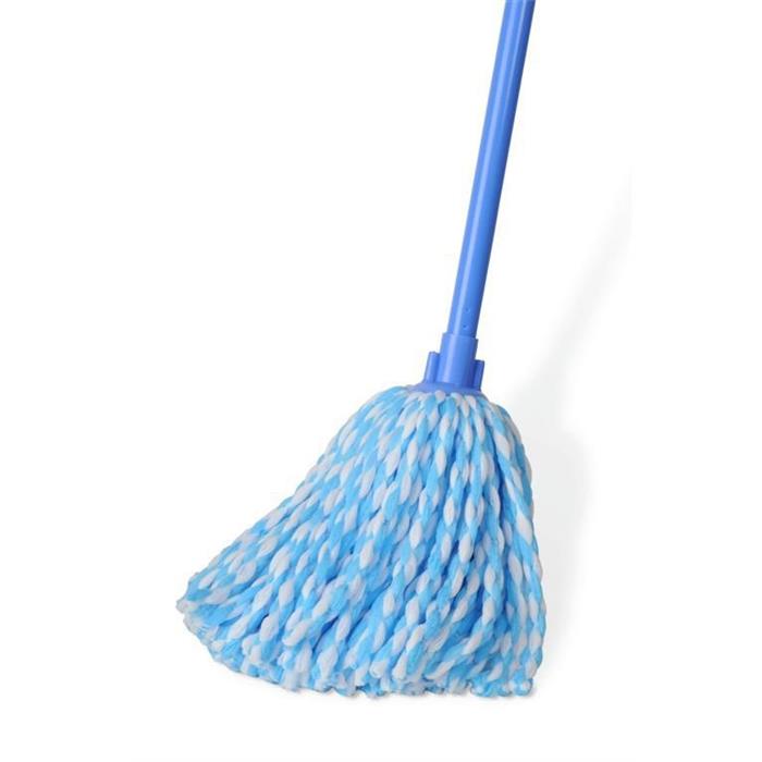 Mops with a bar - Spontex Duo Microfiber fringed mop with stick 50188 - 