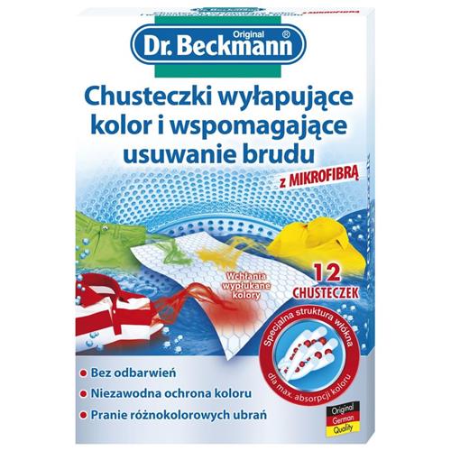 Dr. Beckmann Catching Wipes Color 12 pcs