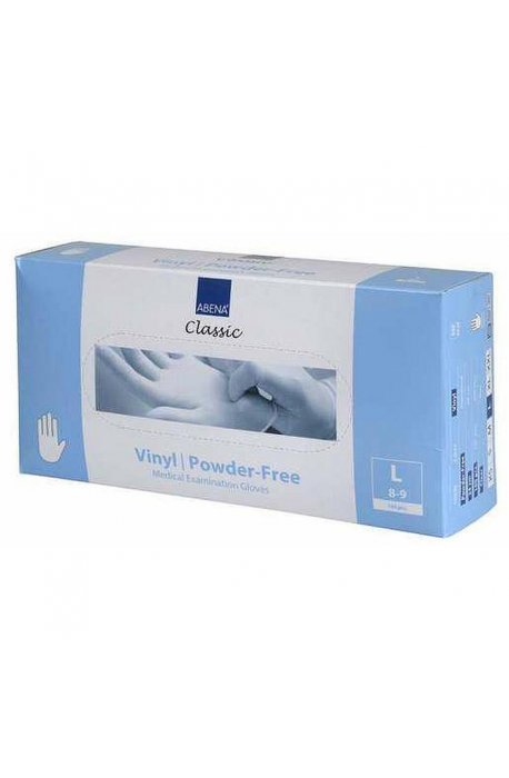 Gloves - Vinyl gloves L 100pcs Abena Powder - 