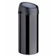 Waste sorting bins - Soft Touch rubbish bin 60l steel Meliconi black - 
