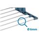 dryers - Clothes Dryer For Balcony Lock Balcony 10m Blue Meliconi - 