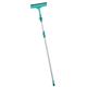 Window and floor squeegees - Leifheit 3in1 Window Cleaner With 51120 Telescopic Rod - 