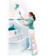 Window and floor squeegees - Leifheit Flexi Bathroom Mop With Telescopic Bar 41700 - 