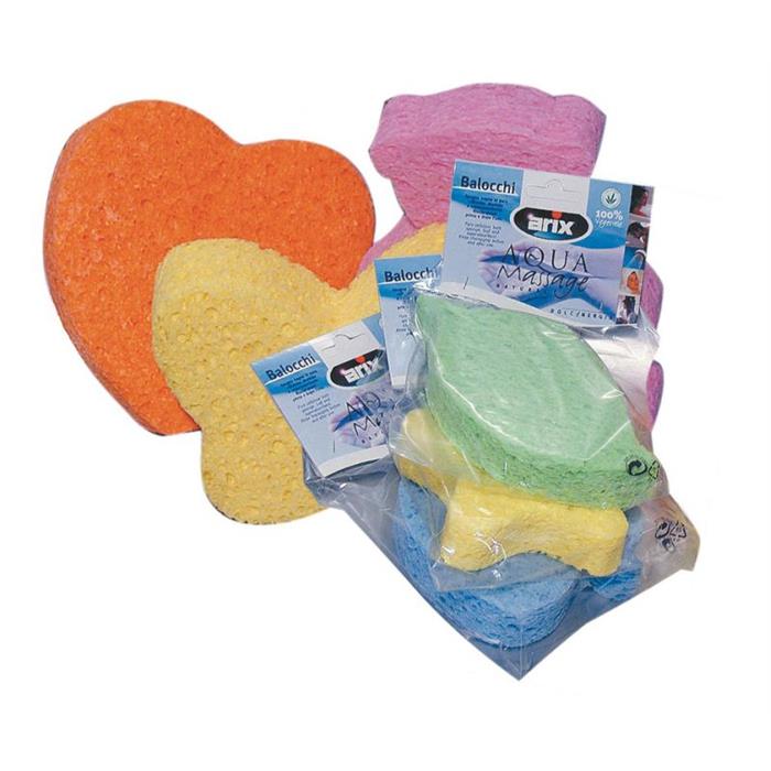 Sponges, washcloths, bath pumice stones - Arix Cellulose Bath Sponge Balocchi W946 - 