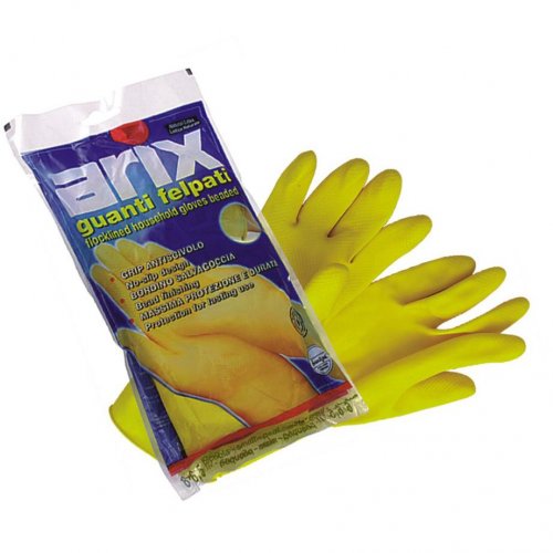 Arix Flocked Latex Gloves L T227