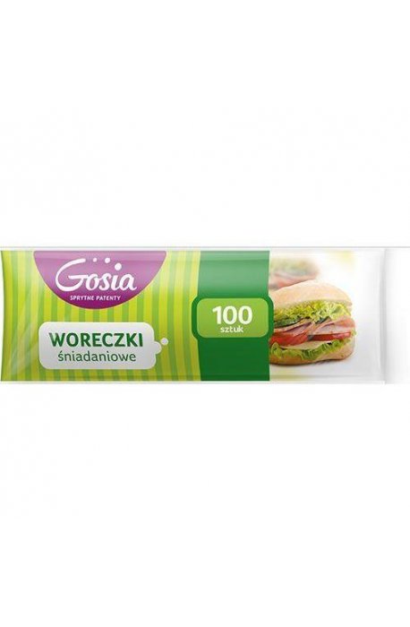 Foils, sacks, food papers - Gosia Breakfast Bags 100pcs 4727 - 