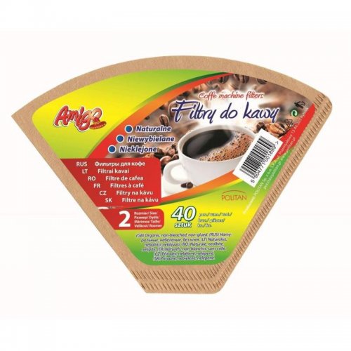 Gosia Amigo Coffee Filter Size 2 40pcs 3544