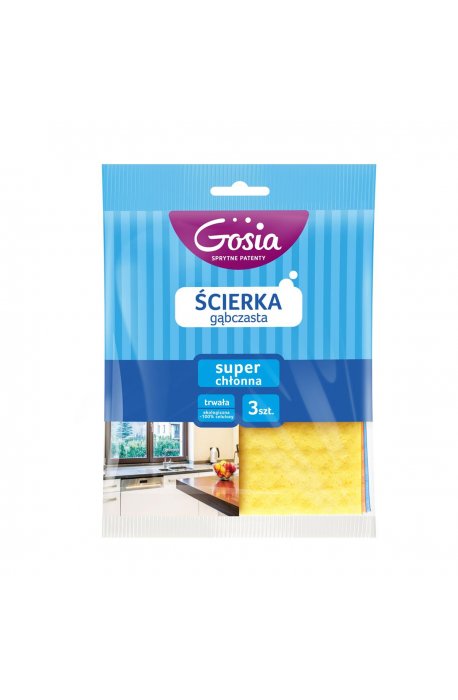 Sponges, cloths and brushes - Gosia Sponge Cloth 3pcs 15x18cm 4949 - 