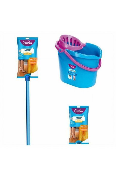 Cleaning kits - Gosia Set Bucket + Mop + Refill Dress - 