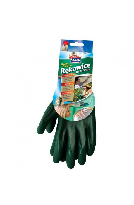 Gloves - Gosia Protective Gloves S / M Green Home Garden 2937 - 