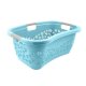 Laundry baskets - Keeeper Lasse Ergonomic Laundry Basket Aqua Bl 1078 - 