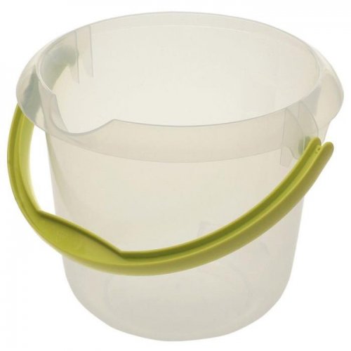 Keeeper Bucket with spout Mika 5l transparent 1170