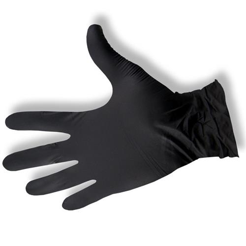 Nitrile surgical gloves M black Maxsafe powder-free 100pcs Gloves ...