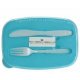 Food containers - Salad Container With Rectangular Cutlery H. - 