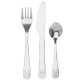 Cutlery - Cutlery For Children. Stainless Steel 2 Colors H. - 