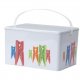 Clothes pegs, ropes, clothes lines - Clips Box Colorful Clips H - 