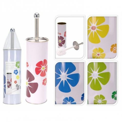 Toilet Set with Printing Color Flowers H.