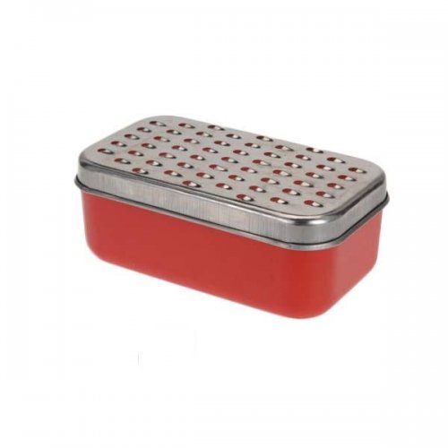 Grater With Container 2 Blades 3 Colors H