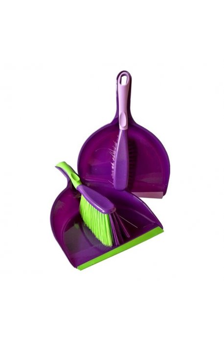 Scoops with a brush - Scoop With Brush Purple 2 Patterns H - 