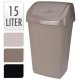 Tilting baskets - Hinged Garbage Bin 15l 3 Colors H - 
