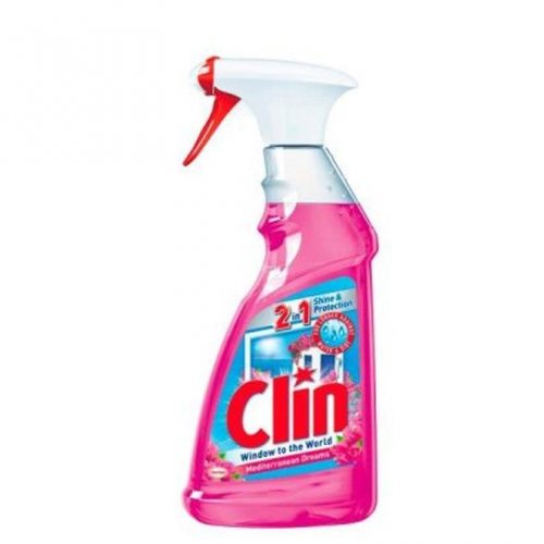 Clin Glass Liquid 500ml Pink Maditerranean Dreams