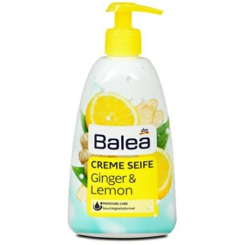 Balea Soap With Pump 500ml Ginger Lemon