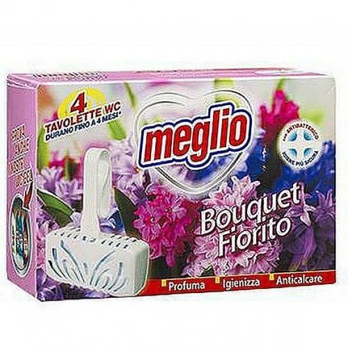 Meglio Toilet Hanger 4 pcs. Floral Aroma