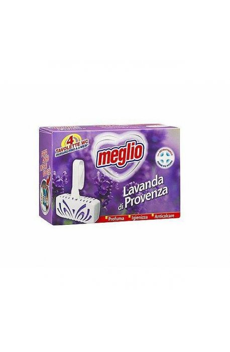 Fluids toilet or bathroom, baskets fragrances - Meglio Toilet Pendant 4 pcs Lavender Scent - 