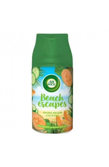 Air fresheners - Air Wick Refresher Refill 250ml Beach Escapes Aruba Melon Cocktail - 
