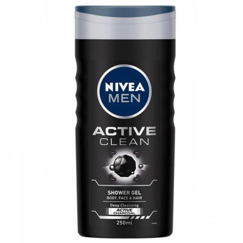 Nivea Men Shower Gel 250ml Active Clean