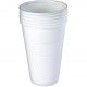 Disposables, to the grill - Disposable Plastic Cup White For Cold Drinks 200ml 100pcs - 