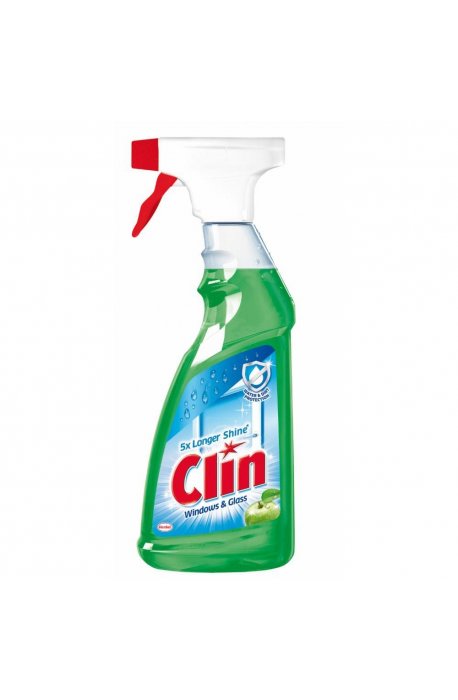 Window cleaners - Clin Glass Liquid 500ml Apple - 