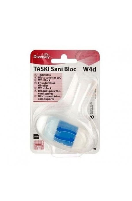 Fluids toilet or bathroom, baskets fragrances - Taski Sani Bloc Professional Toilet Cube 40g Marine Fragrance - 