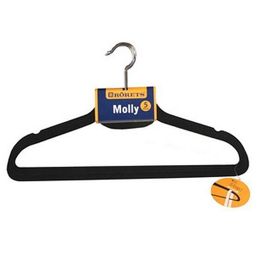 Rorets Hangers Molly 5pcs Black 294301