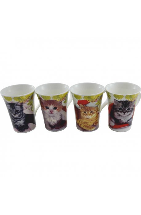 cups - Elh Ceramic Mug Animals Cats 260 EH290 - 