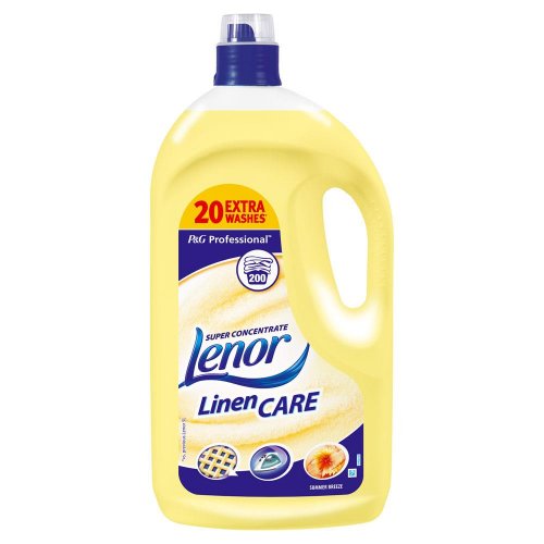 Lenor Mouthwash 5l Yellow 200 Washes Summer Procter Gamble