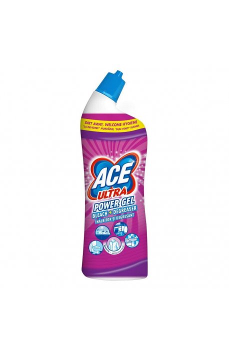 Fluids toilet or bathroom, baskets fragrances - Ace Ultra Toilet Gel 750ml Fresh Pink Procter Gamble - 