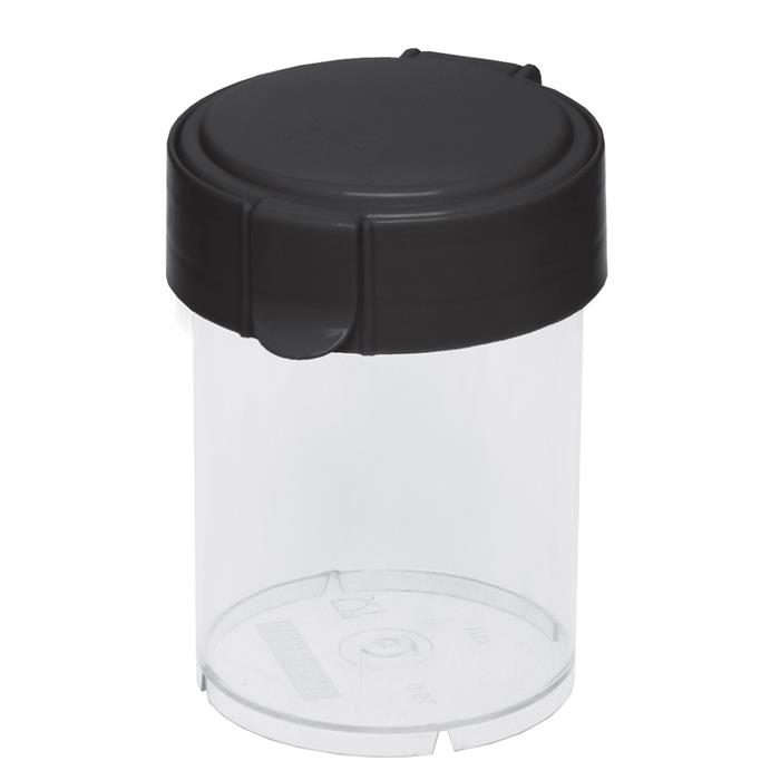 Food containers - Plast Team Container Round Mary 1,1l Black 1851 - 