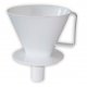 Filters and coffee brewers - Plast Team White Coffee Maker 4120 - 