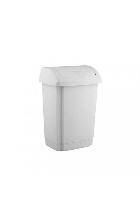 Waste sorting bins - Plast Team Swing Bin 10l White 1342 - 