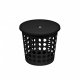 Laundry baskets - Plast Team Laundry Basket Medium 45l Black 6009 - 