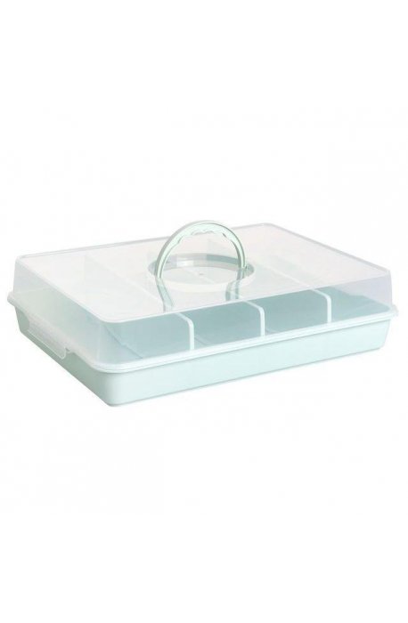 Cake containers - Plast Team Cake Container Gdynia 1866 White - 