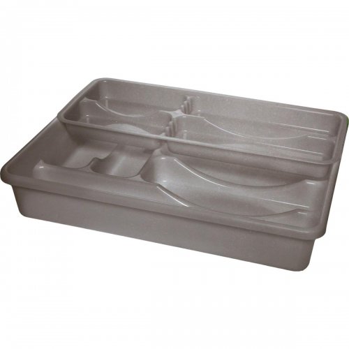 Plast Team Double Row Drawer Insert 1392 Silver