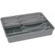 Drawer inserts - Plast Team Double Row Drawer Insert 1392 Silver - 